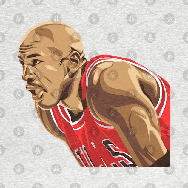 Michael Jordan by knnthmrctn